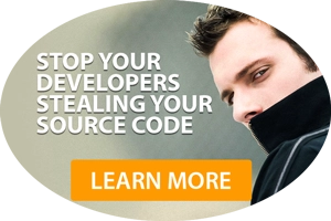 stop source code theft badge